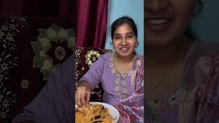 Amma chethi vanta  Thatbhimavaramgirl  yt food foodie biriyani tasty shorts [upl. by Allana]