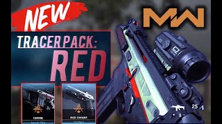 NEW Tracer Pack RED Bundle  Modern Warfare [upl. by Vincentia733]