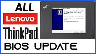 All lenovo Thinkpad BIOS Update [upl. by Tallulah]