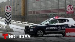 Cinco estados mexicanos en alerta por frío congelante en un invierno atípico  Noticias Telemundo [upl. by Coffin]