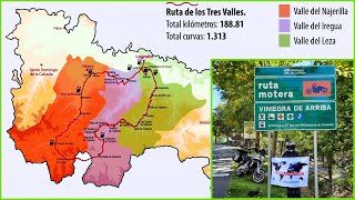 Ruta Motera de Los Tres Valles Octubre 2021 [upl. by Inattirb]