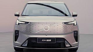 The New Volvo EM90 Electric Luxury MPV 2024 [upl. by Ahsercel]