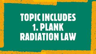 PLANKS RADIATION LAW DERIVATION  PLANK RADIATION DERIVATION  STATISTICAL PHYSICS  UNIT 2 [upl. by Mirilla]