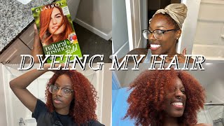 How I dye my hair  NO BLEACH  Using Clairol Copper Sunset C64 Highly Requested [upl. by Rainah52]