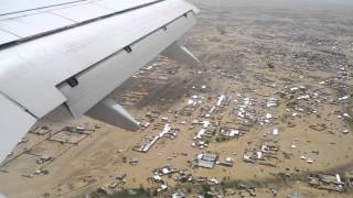 Landing at Ndjamena airport [upl. by Torrey422]