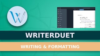 Writing And Formatting With WriterDuet incl Dual Dialogue [upl. by Lissak438]