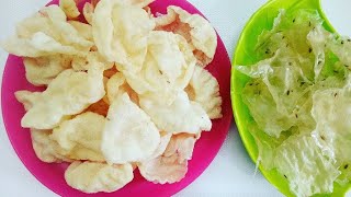 Arisi Vathal  Indian Fryums அரிசி வத்தல்  Rice Fryums Recipe 54 [upl. by Ais]