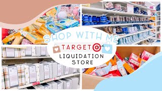 TARGET LIQUIDATION STORE SHOP WITH ME EPIC FINDS [upl. by Pilif]