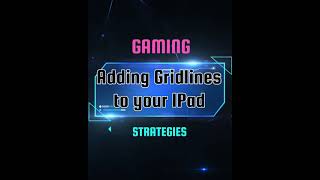 3 Adding Gridlines to your IPad for Golf Clash [upl. by Siana]