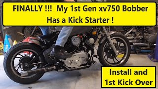 1st Gen Virago Kick Start Build  Finally get to check this off my Bucket List [upl. by Ratna734]