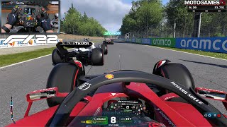 F1 22  25 Race at Monza  Thrustmaster SF1000 Gameplay [upl. by Lenzi]