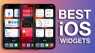 The BEST iOS Widgets you MUST try [upl. by Elehcar451]