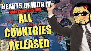 Hearts Of Iron 4 All COUNTRIES RELEASED More Countries Mod [upl. by Surad939]