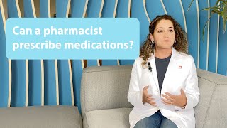 Can pharmacists prescribe  Ask a Pharmacist  Mednow [upl. by Eilsehc744]