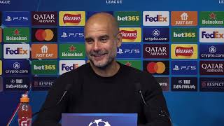 Pep Guardiola press conference  Man City 00 Inter [upl. by Salvidor]