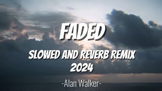 Alan Walker  Faded Slowed and Reverb Remix [upl. by Kaylil]