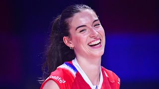 Lucille Gicquel ALL best points in VNL part 2  Volleyball Nations League 2024 [upl. by Eelhsa]