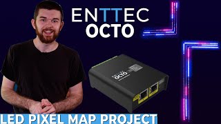 Pixel Mappable LED Strip Project NEW Enttec OCTO [upl. by Rafaelle]