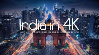 INDIA IN 4K Breathtaking Cinematic Footage of Incredible Country [upl. by Eelek135]