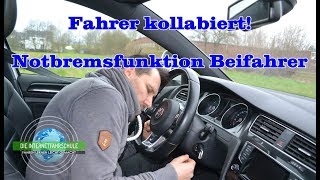 Fahrer kollabiert  Notbremsfunktion Beifahrer  Fahrstunde [upl. by Nospmis]