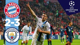 HIGHLIGHTS  Bayern Munich 23 Man City  A Classic Champions League Comeback from 2013 [upl. by Gemoets]