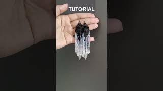 Seed Bead Earrings Tutorial for Beginners [upl. by Daenis]