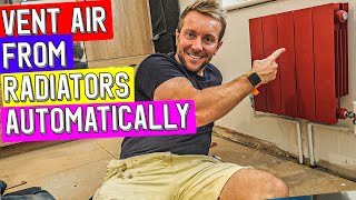 HOW TO VENT AIR FROM RADIATORS AUTOMATICALLY  ALADDIN AUTOVENT [upl. by Watkins]