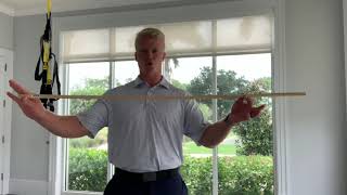 5 AtHome Exercises with No Equipment to Improve your Golf Game [upl. by Aborn51]