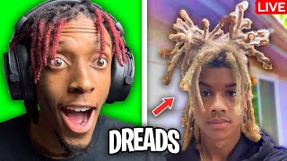 REACTING TO MY SUBSCRIBERS DREADS LIVE [upl. by Ellatnahc485]