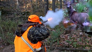 Deer Hunting the Early Pennsylvania Muzzleloader Season 2022 Hunting with a 270 YEAR OLD FLINTLOCK [upl. by Nired610]