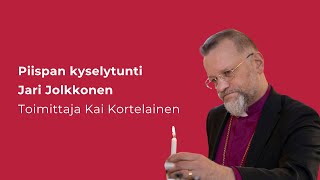 Piispan kyselytunti Kuopion hiippakunnan piispa Jari Jolkkonen [upl. by Ulises]