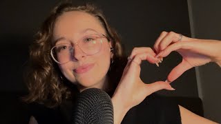 ASMR triggers I LOVE inaudible with layered sounds invisible scratching trigger words echoed [upl. by Mcneely]