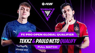 FC PRO OPEN QUALIFICATION  TEKKZ V BANDAR amp PAULO NETO V ABOFAWZI  FC PRO OPEN GLOBAL QUALIFIER [upl. by Cardinal]