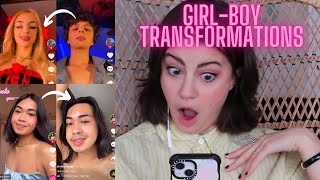 reacting to HOT genderfluid tiktok thirst traps 🥵 [upl. by Renata]