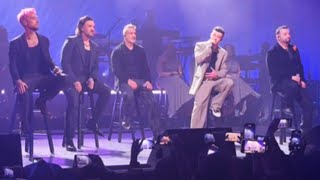 NSYNC Reunion Performance Watch Justin Timberlake Surprise Crowd With Boy Band [upl. by Laven]