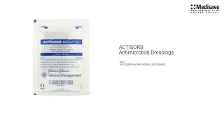 ACTISORB Antimicrobial Dressings ACTISORB ANTIMICROBIAL DRESSINGS [upl. by Kazue]