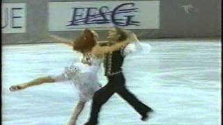 Anissina amp Peizerat FRA  1998 Trophée Lalique Ice Dancing Original Dance [upl. by Nospmoht]