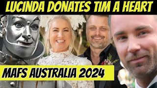 MAFS 2024 AUSTRALIA EP 2 LUCINDA SPREADS THE LOVE [upl. by Siravart]