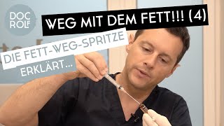 FETT WEG SPRITZE LIPOLYSE – Fett weg Teil 4 mit Dr Rolf Bartsch [upl. by Elam569]