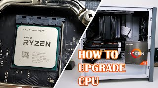 How To Upgrade Your CPU Step By Step  AMD Ryzen CPU Installation 2022 [upl. by Nottus141]