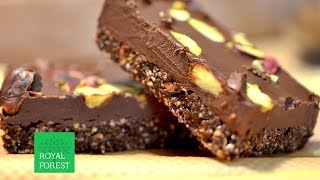 Двухслойная кэроб помадка Double Layer Carob Fudge [upl. by Teerell]