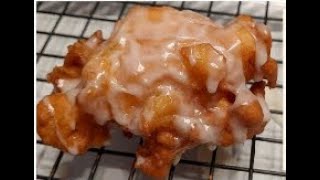 1927 Apple Fritter Recipe by Collard Valley Cooks [upl. by Anauqed448]