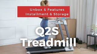 UNBOXING OVICX Q2S Treadmill amp Features treadmill workout running [upl. by Assisi]