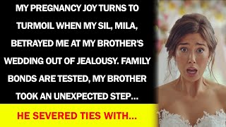 Envious SIL defamed me when I couldn’t attend my brother’s wedding His reaction was shocking [upl. by Carissa]