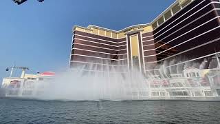 Performance Lake at Wynn Palace Cotai  Luciano Pavarotti  Rondine Al Nido [upl. by Hildegarde]