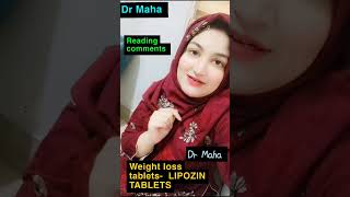 Lipozin weight loss reviews Nutrifactor weight loss Reading comments Dr Maha [upl. by Dempstor]