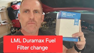 Duramax 66 LML Fuel Filter how to 2011 to 2016 Chevy and GMC [upl. by Yank]