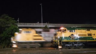 NS 1800 passes Reading 1067  Amtrak Triple Headed as Capitol Limited Train 29 Goes Extinct [upl. by Dearman180]