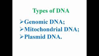 Purpose and Principle of DNA Extraction [upl. by Asir]