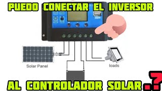 Dónde conectar el inversor solar [upl. by Edny]